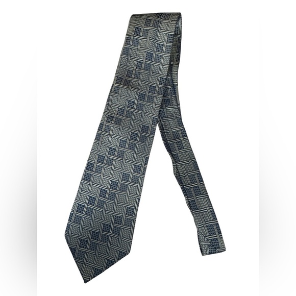 Hugo Boss - Menโs Silk Patterned Tie - Picture 3 of 3